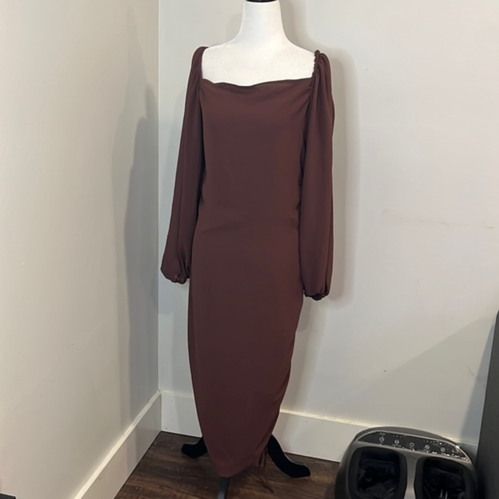 SHEIN Ruched Dress